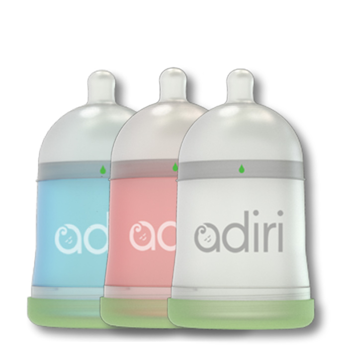 ADIRI - Dojčenská fľaša NxGen Nurser - Farba: Modrá, Prietok: Novorodenecký, 163 ml