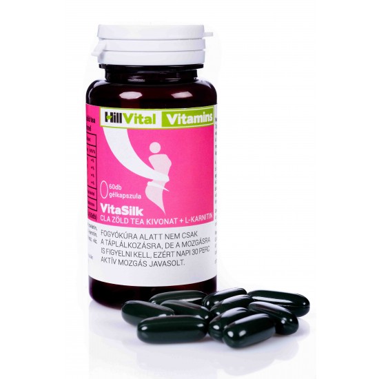 HillVital - Vitasilk - kapsule na chudnutie, 60 ks