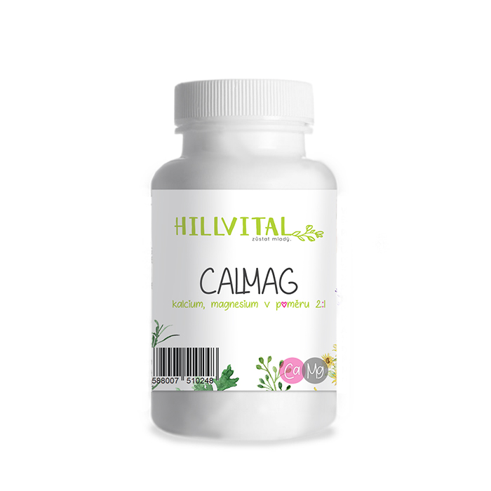 HillVital - Kalcium CALMAG - magnézium , 60 ks