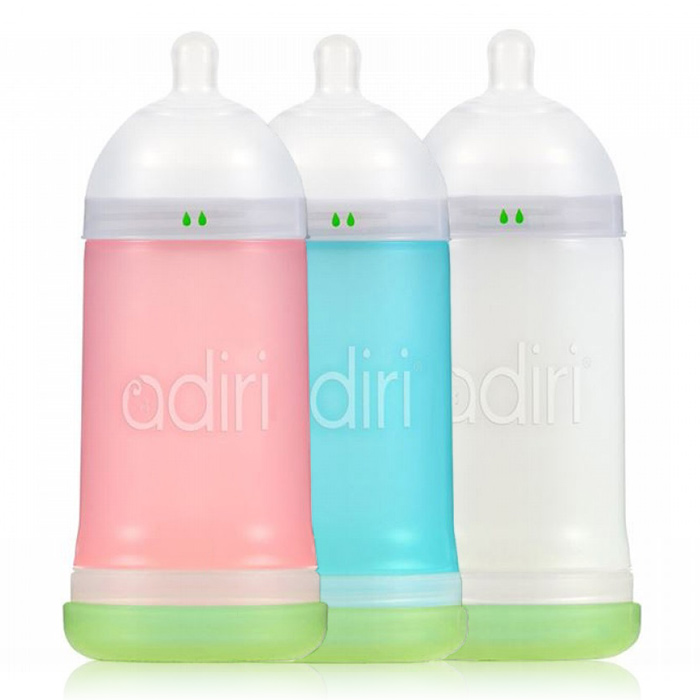 ADIRI - Dojčenská fľaša NxGen Nurser - Farba: Ružová, Prietok: Rýchly, 281 ml